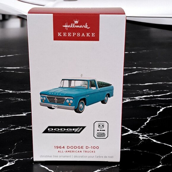 2024 Hallmark Keepsake 1964 Dodge D-100 All-American Trucks 30th in Series - Picture 3 of 10